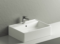 Ceramicanova Мебельная раковина Element 59 CN6046 белая – фотография-4