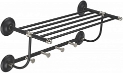 Art&Max Полотенцедержатель Sophia AM-2151-Nero/Cr – фотография-1