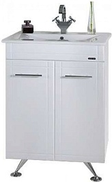 Водолей Тумба с раковиной "Ницца D 60" белая, Ницца – фотография-1