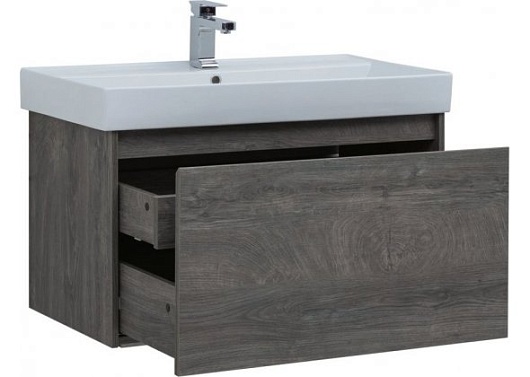 Aquanet Мебель для ванной Nova Lite 100 дуб рошелье – картинка-5