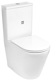 WeltWasser Унитаз компакт SALZBACH 011 GL-WT – фотография-4