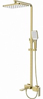 Esbano Система душевая Celine (DS-SG) 107/167/26 брашированное золото
