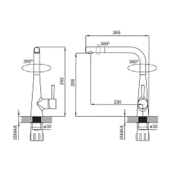 Iddis Смеситель для кухни ARRO ARRSBS0i05 – фотография-2