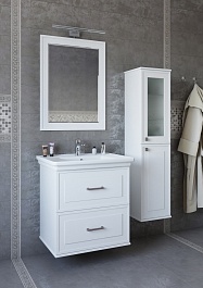Sanflor Мебель для ванной Модена 75 белая – фотография-2
