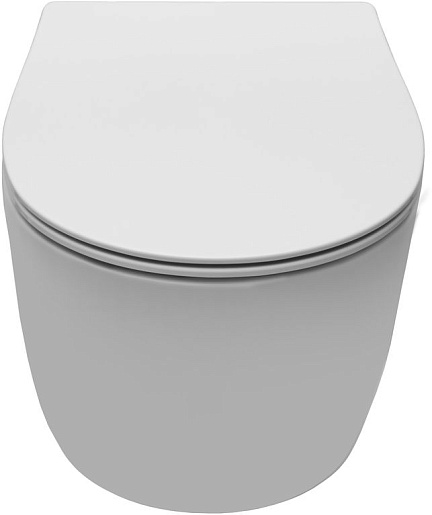 Allen Brau Чаша подвесного унитаза Fantasy 4.11004.21 белый матовый – фотография-2