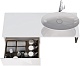 Dreja Тумба с раковиной Box Line 120 подвесная белая – картинка-32