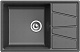 Granfest Мойка кухонная GF-V780L графит – фотография-5