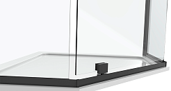 Black&White Душевой уголок Stellar Wind S875 Black 100x100 – фотография-3
