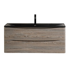 BelBagno Мебель для ванной Acqua 120 Pino Scania с раковиной BB1200/455-LV-ART-ALR-NERO – фотография-4