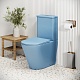 Grossman Унитаз компакт Color GR-4480BSMS голубой матовый – картинка-17