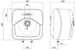 Ariston Водонагреватель накопительный ABS ANDRIS LUX 30 – фотография-5