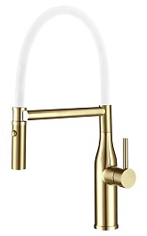 Frap Смеситель для кухни G4098-23 золотой сатин – фотография-1
