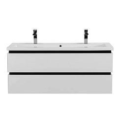 Cezares Тумба с раковиной Plane 120 подвесная bianco lucido – фотография-2