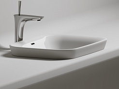 Ceramicanova Мебельная раковина Element 58 CN6041 белая – фотография-2