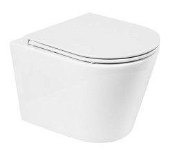 BelBagno Унитаз подвесной Flay-r BB053CHR/BB870SC – фотография-1