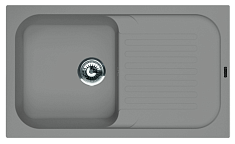 Florentina Мойка гранитная Арона 860 с крылом грей
