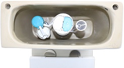 Azario Унитаз-моноблок Scala AZ-8101 безободковый с бачком с сиденьем микролифт белый – фотография-16