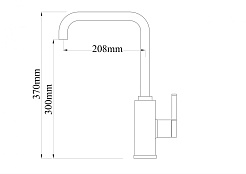 Zorg Смеситель для кухни "Stone ZR 370 Y BEIJE" – фотография-2