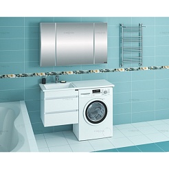 СанТа Тумба под раковину Лидер 56 подвесная – фотография-2