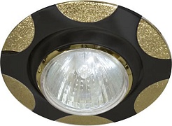 Feron Встраиваемый светильник 156Т-MR16 Gun Metal-Gold – фотография-1