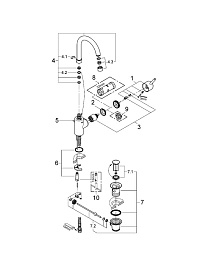 Grohe Смеситель "Concetto 32629001" – фотография-2