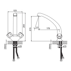 Iddis Смеситель для кухни CLASSIC 59000Е1+Z03 – фотография-7