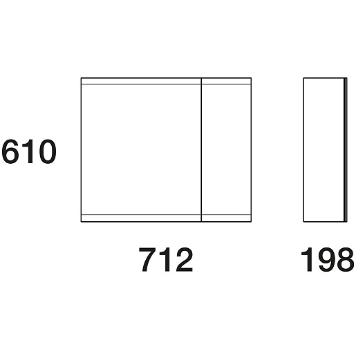  Мебель для ванной Forte 80 – фотография-2