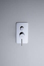 Allen Brau Смеситель для ванны Priority 5.31A11-00 (с внутренней частью, 3 выхода) хром – фотография-2