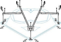 Cezares Каркас для ванны PLITVICE-MF – фотография-1