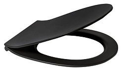 Allen Brau Унитаз подвесной Reality 4.32006.31 чёрный матовый с крышкой 4.32007.31 – фотография-30