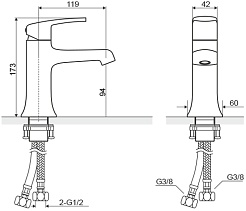 Excellent Смеситель Athena для раковины – фотография-5
