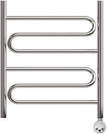 Point Полотенцесушитель электрический П2 500x600 PN01156E хром – фотография-1