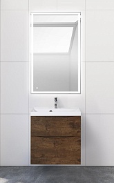 BelBagno Тумба под раковину Marino-H60 60 подвесная Rovere Moro – фотография-5