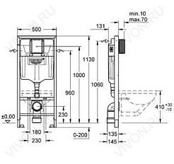 Grohe Система инсталляции Rapid SL 38528001 – фотография-2