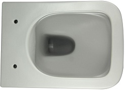 Esbano Унитаз Tiron-C подвесной безободковый серый матовый – фотография-2