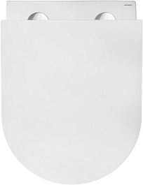 Azario Унитаз подвесной Grado AZ-046E-NR безободковый с функцией биде белый – фотография-14