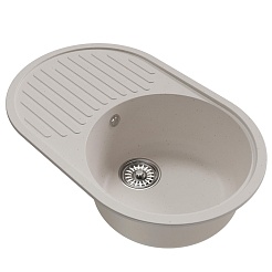 Mixline Мойка кухонная ML-GM16 белая – фотография-2