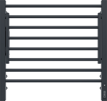 Terminus Полотенцесушитель электрический Горизонт П8 600x600 черный муар