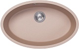 Florentina Мойка кухонная Вега Овал 770 песочная