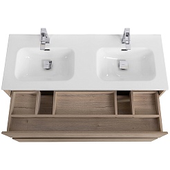 BelBagno Тумба с раковиной Kraft 120 подвесная Rovere Galifax Bianco – фотография-6