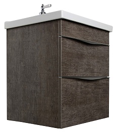 Aquanet Мебель для ванной "Эвора 60" дуб антик – фотография-6