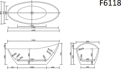 Frank Акриловая ванна 181х80 F6118 white – фотография-7