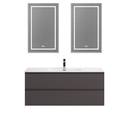 BelBagno Тумба с раковиной Kraft 120 подвесная Темно-Серый матовый с раковиной BB1200ETL – картинка-9