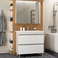 Misty Мебель для ванной Ингрид 90 белая