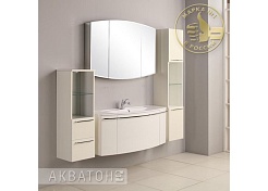 Акватон Тумба с раковиной "Севилья 120" жемчуг – фотография-6