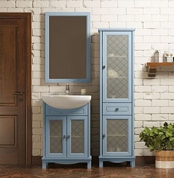 Opadiris Тумба с раковиной Омега 55 голубая – фотография-4