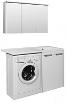 Runo Мебель для ванной Лира 120 L белая