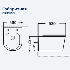 Aquanet Унитаз подвесной Rimless Atago 2.0 W LX-1905 – фотография-10