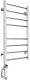 Domoterm Полотенцесушитель электрический Куба П8 400x800 EL хром – фотография-6