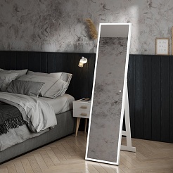 Continent Зеркало Tower Led 450x1750 – фотография-12